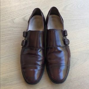 Cole Haan Breslyn Monkstrap in Oxblood